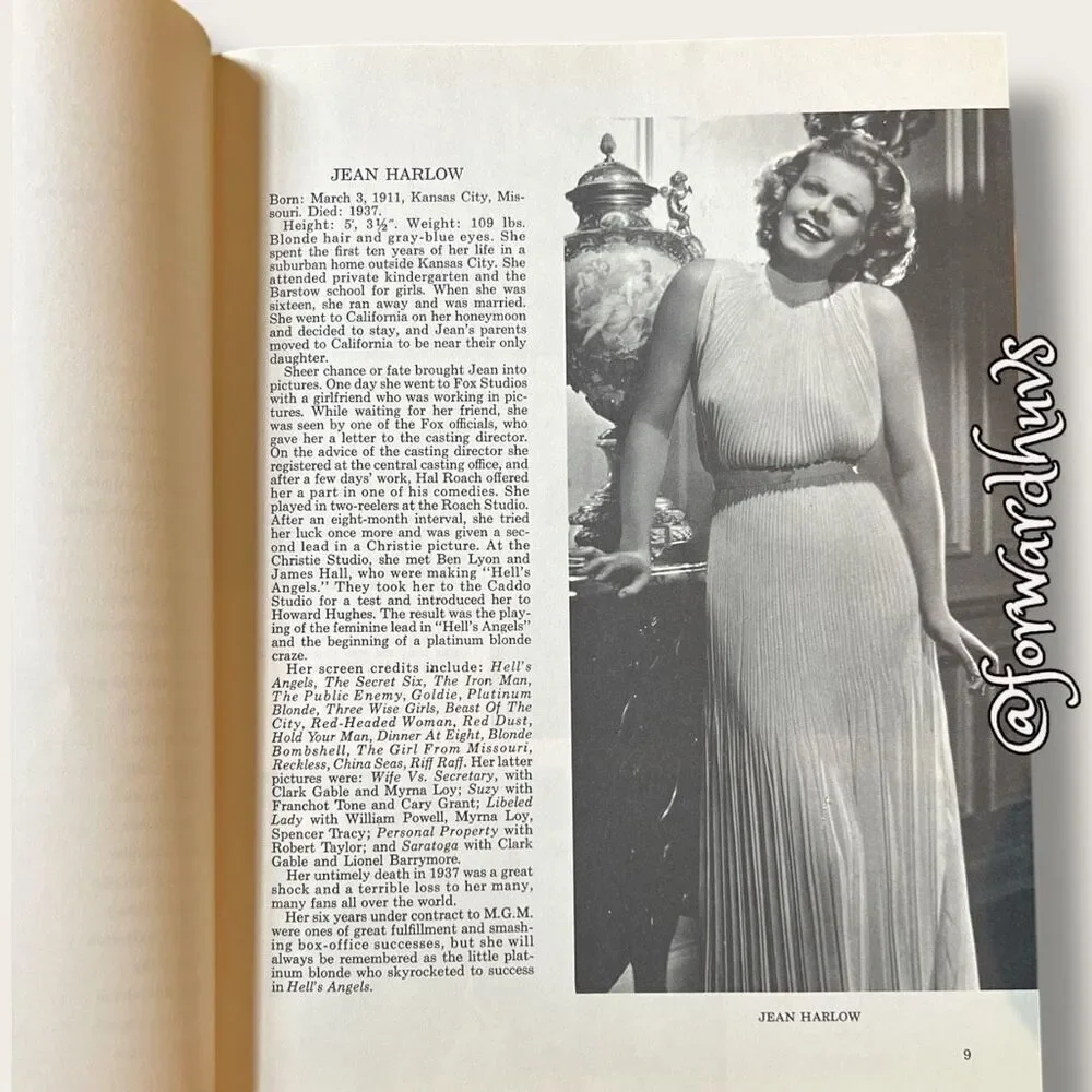 Immortals of the Screen by Ray Stuart without Dust Jacket